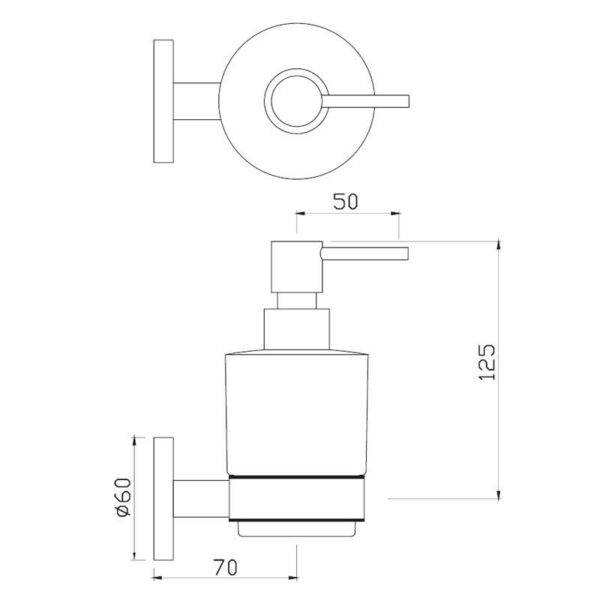 Soap Dispenser - Chrome
