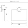 Towel Ring Square